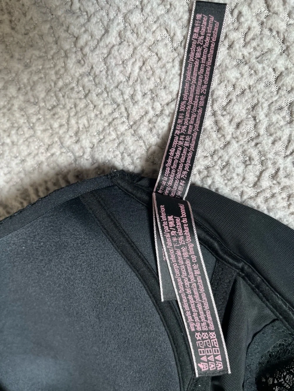 Victorias Secret black Bralette 32D